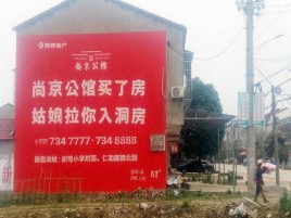 亳州墙体广告在乡镇、农村市场的媒体优势