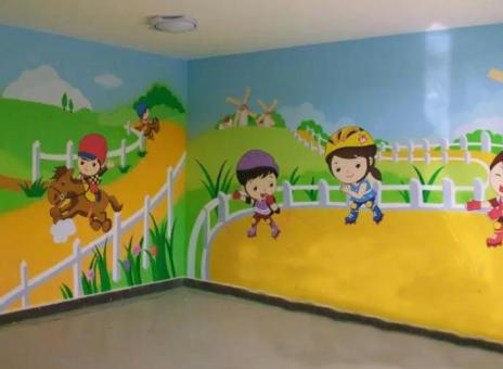亳州幼儿园墙体彩绘制作流程及注意事项