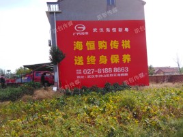 亳州农村墙体广告给农村人民带来方便