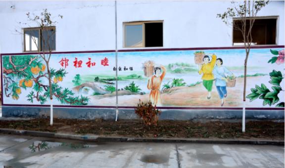 亳州乡镇文化墙 乡风文明焕发新活力