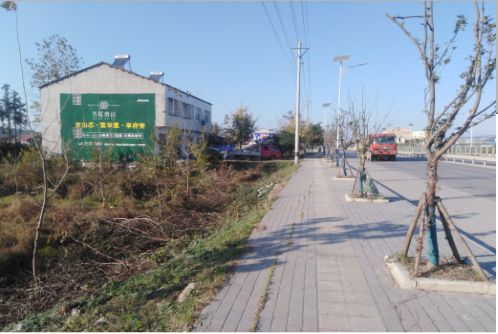 亳州书山南院墙体广告